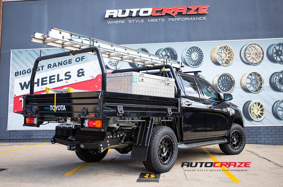TOYOTA HILUX N80 4WD BULLY XD SATIN BLACK
